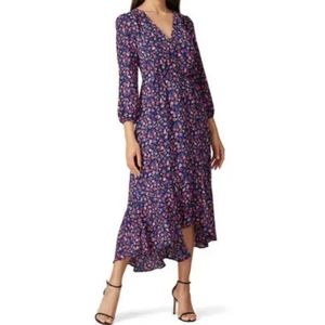 J.Crew long sleeves flora dress size 0